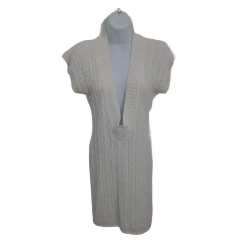 Secret  Ingredient Cable Knit Sweater Dress, S